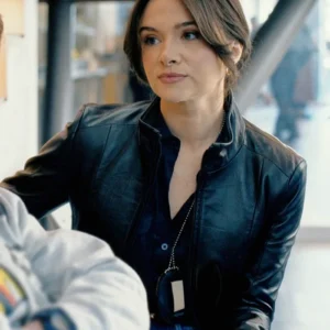 Providence Falls Katie Stevens Black Leather Jacket