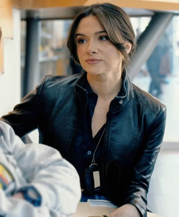 Providence Falls Katie Stevens Black Leather Jacket