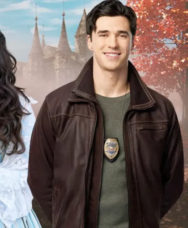 Providence Falls Lachlan Quarmby Brown Leather Jacket Side