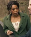 Providence Falls S01 Felicia Simone Green Coat