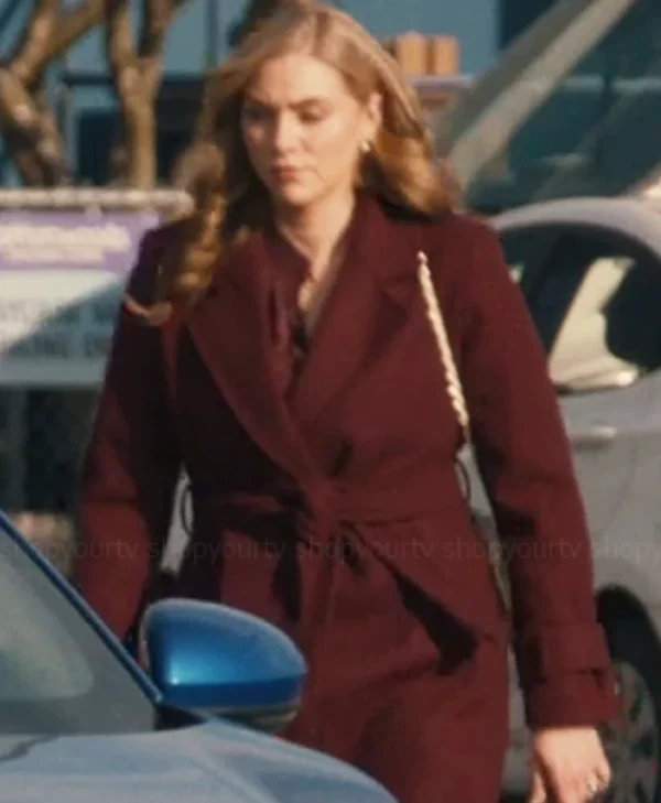 Providence Falls S01 Jessica Sipos Wool Coat Front