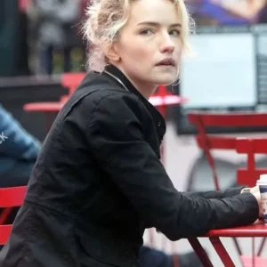 Relay Willa Fitzgerald Black Cotton Jacket