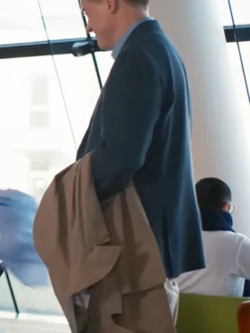 Rental Family Brendan Fraser Blue Blazer