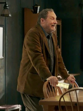 Resident Alien S04 Stephen Root Brown Coat