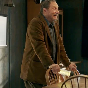 Resident Alien S04 Stephen Root Brown Coat