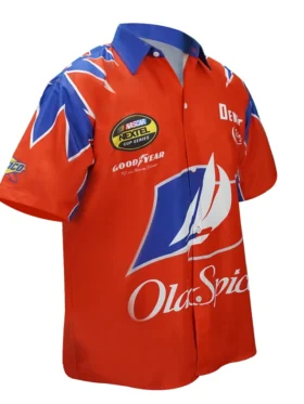 Ricky Bobby Old Spice Red Shirt Back