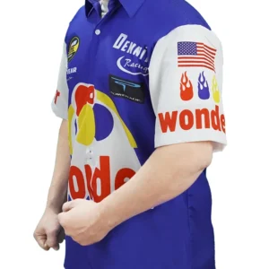Ricky Bobby Wonder Blue Shirt Back
