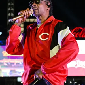 Snoop Dogg Cincinnati Reds Red Jacket