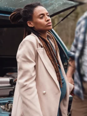 Stand Your Ground Roxi Kravitz Wool Coat