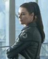 Star Trek Strange New Worlds Leather Jacket Front