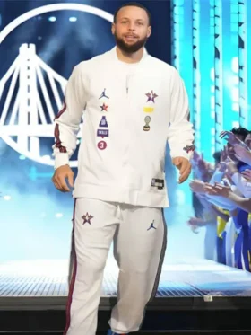 Stephen Curry 74th NBA All-Star Game 2025 Tracksuit