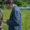 Steve Cillian Murphy Blue Wool Blazer