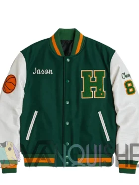 Stranger Things S4 Jason Carver Letterman Jacket front