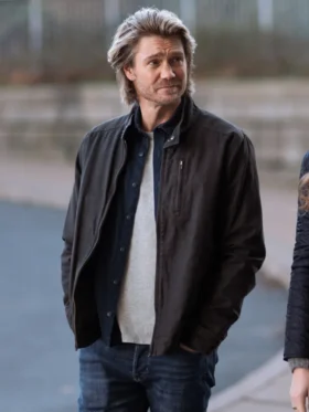 Sullivans Crossing S03 Chad Michael Murray Black Cotton Jacket