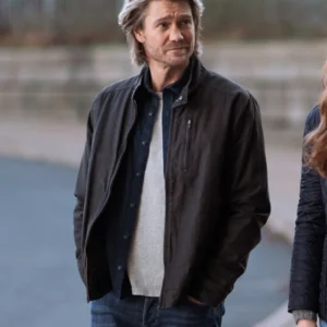 Sullivans Crossing S03 Chad Michael Murray Black Cotton Jacket