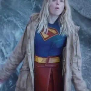 Superman Supergirl Hooded Coat