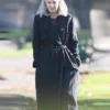 Talamasca The Secret Order S01 Elizabeth McGovern Black Coat Side