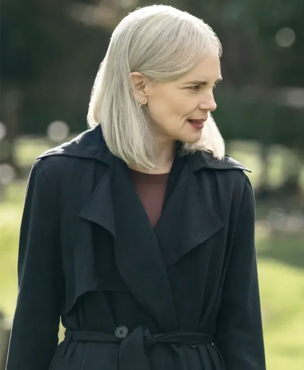 Talamasca The Secret Order S01 Elizabeth McGovern Black Coat