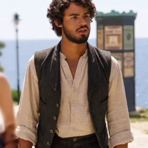 The Buccaneers S02 Matthew Broome Black Vest Side