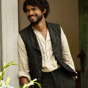 The Buccaneers S02 Matthew Broome Black Vest