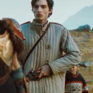 The Legend of Ochi Finn Wolfhard Quilted Jacket Side