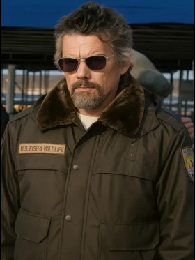 The Lowdown Ethan Hawke Brown Jacket Back