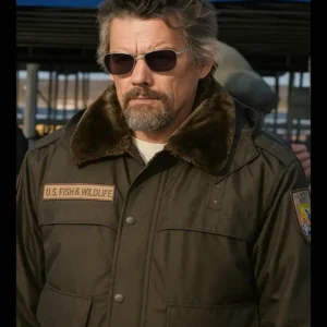 The Lowdown Ethan Hawke Brown Jacket Back