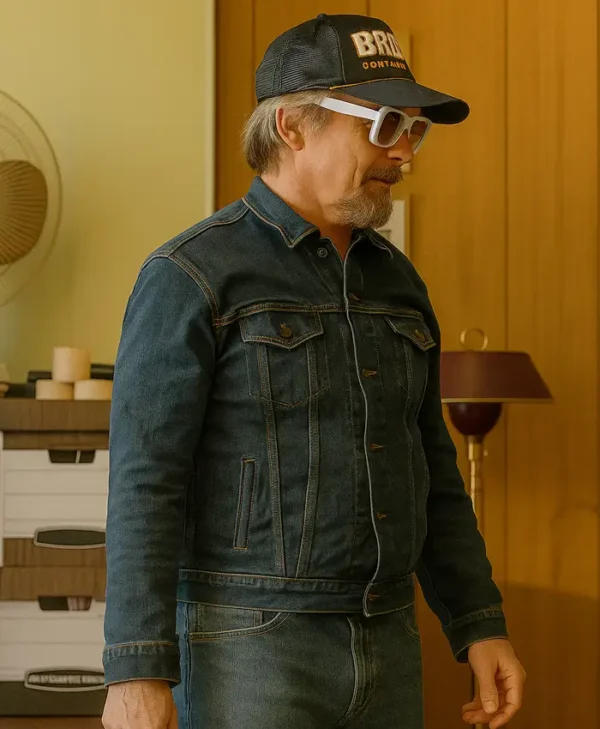 The Lowdown Ethan Hawke Denim Jacket Front
