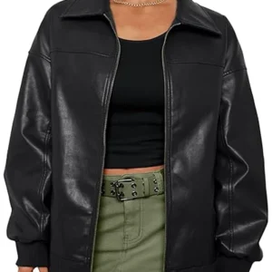 The McBee Dynasty S02 Calah Jackson Black Leather Jacket