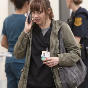 The Pitt S01 Fiona Dourif Green Jacket