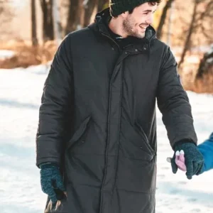 The Threesome Jonah Hauer-King Black Coat