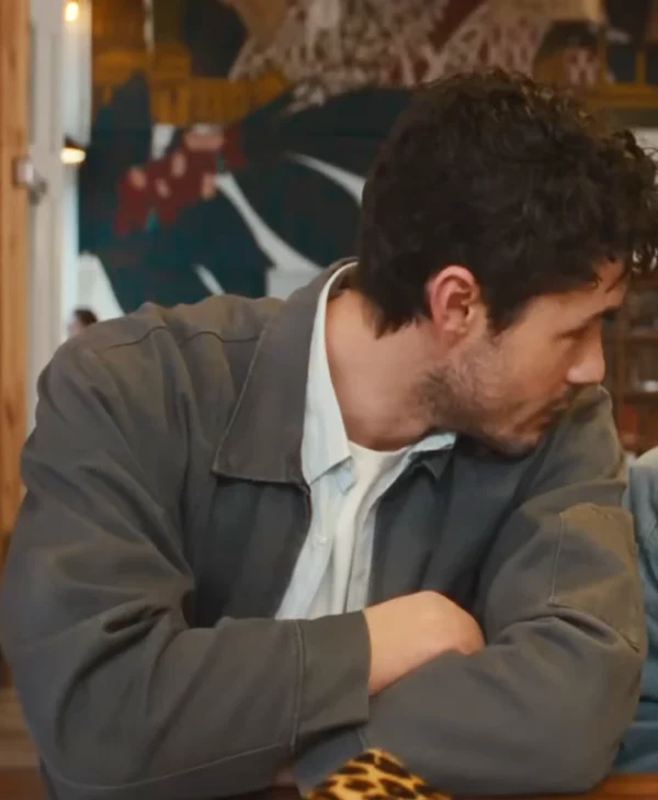 The Threesome Jonah Hauer-King Grey Jacket