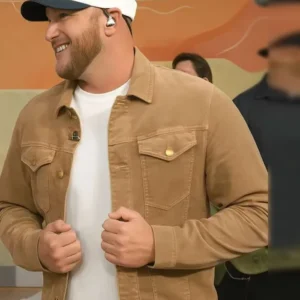 The Today Show Cole Swindell Brown Jacket Front