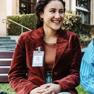 The Twelve S03 Hanah Tayeb Velvet Blazer Side