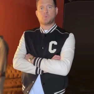 The Voice S28 Michael Buble Varsity Jacket Side