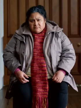 Tina Anapela Polataivao Grey Jacket Side