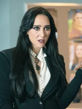 Twisted Metal S02 Patty Guggenheim Black Blazer Side