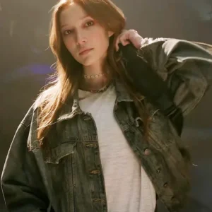 Twisted Metal S02 Saylor Bell Curda Blue Denim Jacket Side