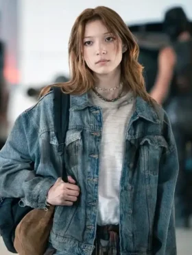 Twisted Metal S02 Saylor Bell Curda Blue Denim Jacket
