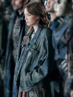 Twisted Metal S02 Saylor Bell Curda Blue Denim Jacket