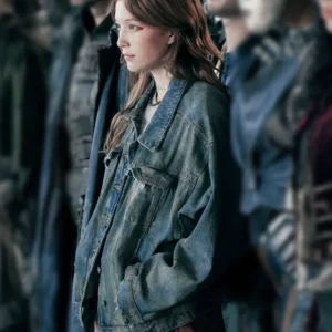 Twisted Metal S02 Saylor Bell Curda Blue Denim Jacket