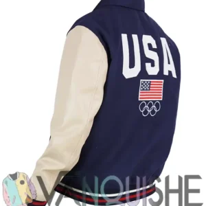 USA Olympics Team Varsity Bomber Jacket For Sale