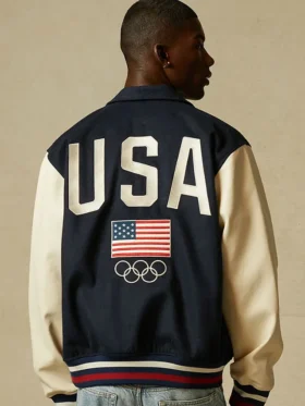 USA Olympics Team Varsity Jacket For Sale