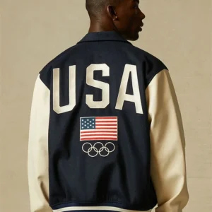 USA Olympics Team Varsity Jacket For Sale