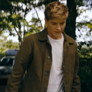 Wayward Mae Martin Brown Jacket Front