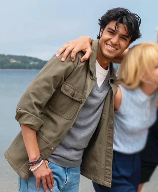 We Were Liars S01 Shubham Maheshwari Cotton Jacket Front