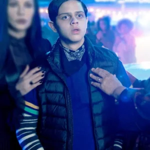 Wednesday S02 Isaac Ordonez Black Vest Side