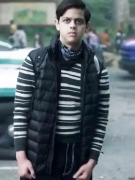 Wednesday S02 Isaac Ordonez Black Vest