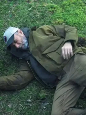 Wednesday S02 Jamie McShane Cotton Jacket Back