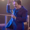 Wednesday S02 Steve Buscemi Purple Suiting Blazer